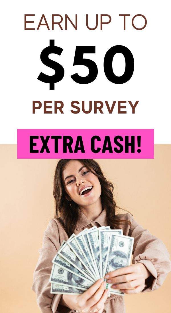 Tap to start taking surveys and earn rewards